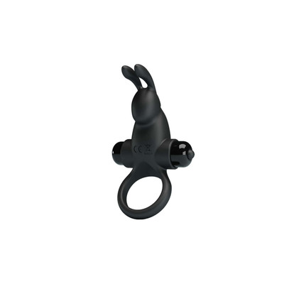 Foto 4 do produto Anel Peniano com Estimulador de Clítoris em Forma de Coelho e 10 Modos de Vibração - Pretty Love Penis Ring I | 10,5 x 6,5 cm | Disponível em 2 Cores