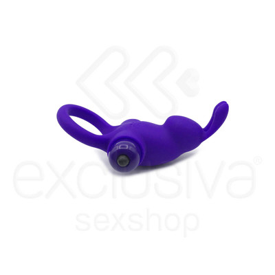 Foto 9 do produto Anel Peniano com Estimulador de Clítoris em Forma de Coelho e 10 Modos de Vibração - Pretty Love Penis Ring I | 10,5 x 6,5 cm | Disponível em 2 Cores