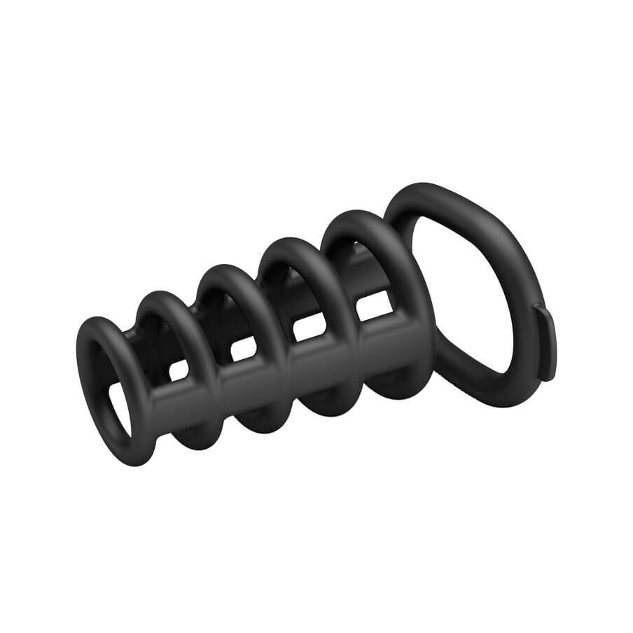 Anel Peniano Duplo para Pênis e Escroto em Silicone - Pretty Love Pennis Ring Rodrigo - 6