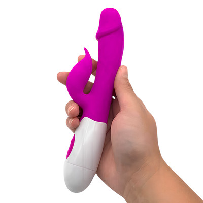 Vibrador Estimulador de Ponto G e Clítoris em Silicone com 29 Modos de Vibração - Pretty Love Peter | 9,4 x 3 cm | Disponível em 2 Cores