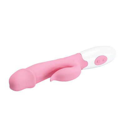 Foto 4 do produto Vibrador Estimulador de Ponto G e Clítoris em Silicone com 29 Modos de Vibração - Pretty Love Peter | 9,4 x 3 cm | Disponível em 2 Cores