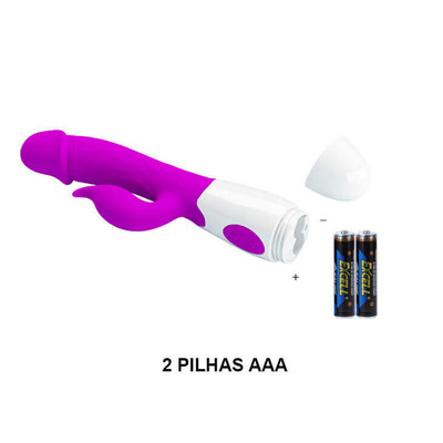 Foto 7 do produto Vibrador Estimulador de Ponto G e Clítoris em Silicone com 29 Modos de Vibração - Pretty Love Peter | 9,4 x 3 cm | Disponível em 2 Cores