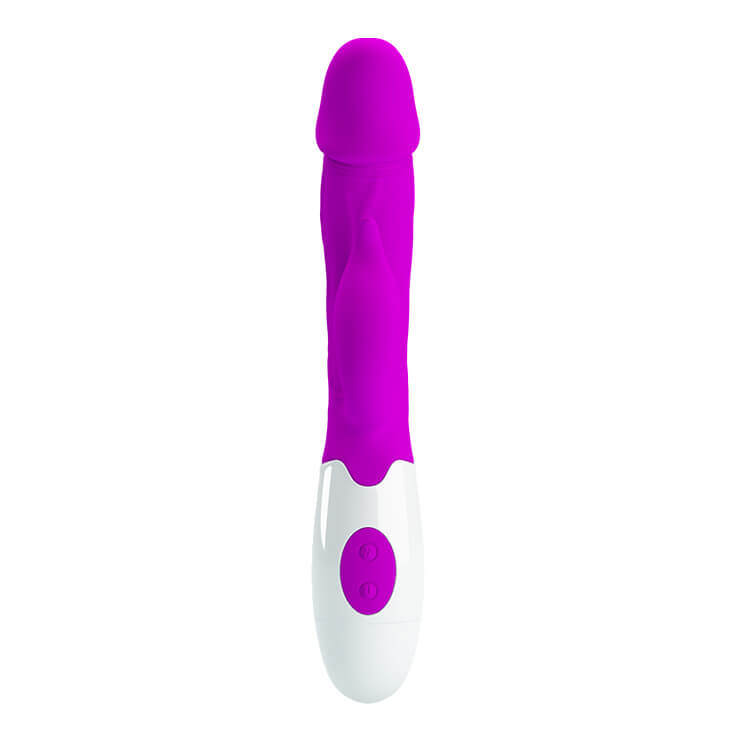 Vibrador Estimulador de Ponto G e Clítoris em Silicone com 29 Modos de Vibração - Pretty Love Peter | 9,4 x 3 cm | Disponível em 2 Cores - 10