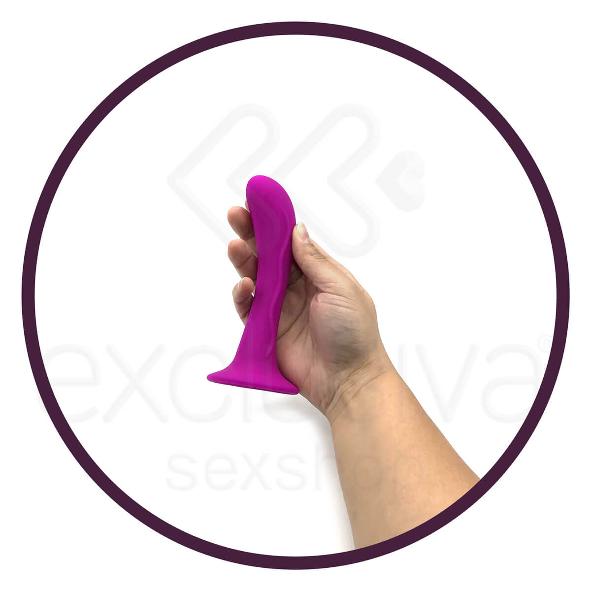 Pretty Love - Plug Anal em Soft Touch com Ventosa - 11,7 x 2,9 cm - 4