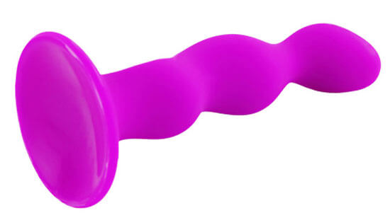 Pretty Love - Plug Anal em Soft Touch com Ventosa - 12 x 3 cm - 3