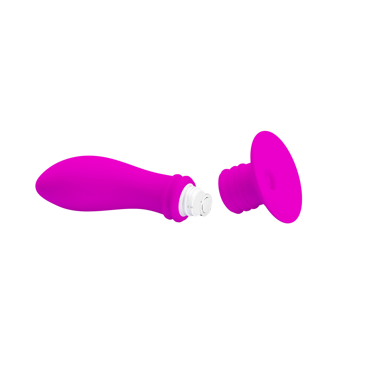 Plug Anal em Silicone com 10 Modos de Vibrações e Ventosa - Pretty Love | 11 x 3,3 cm - 6