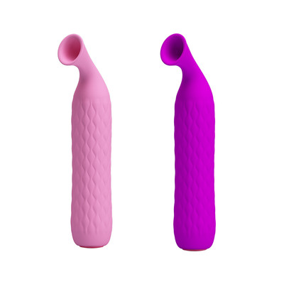 Estimulador de Clítoris em Silicone com 12 Modos de Sucção e Recarregável - Pretty Love Quentin | 14,7 x 2,8 cm | Disponível em 2 Cores