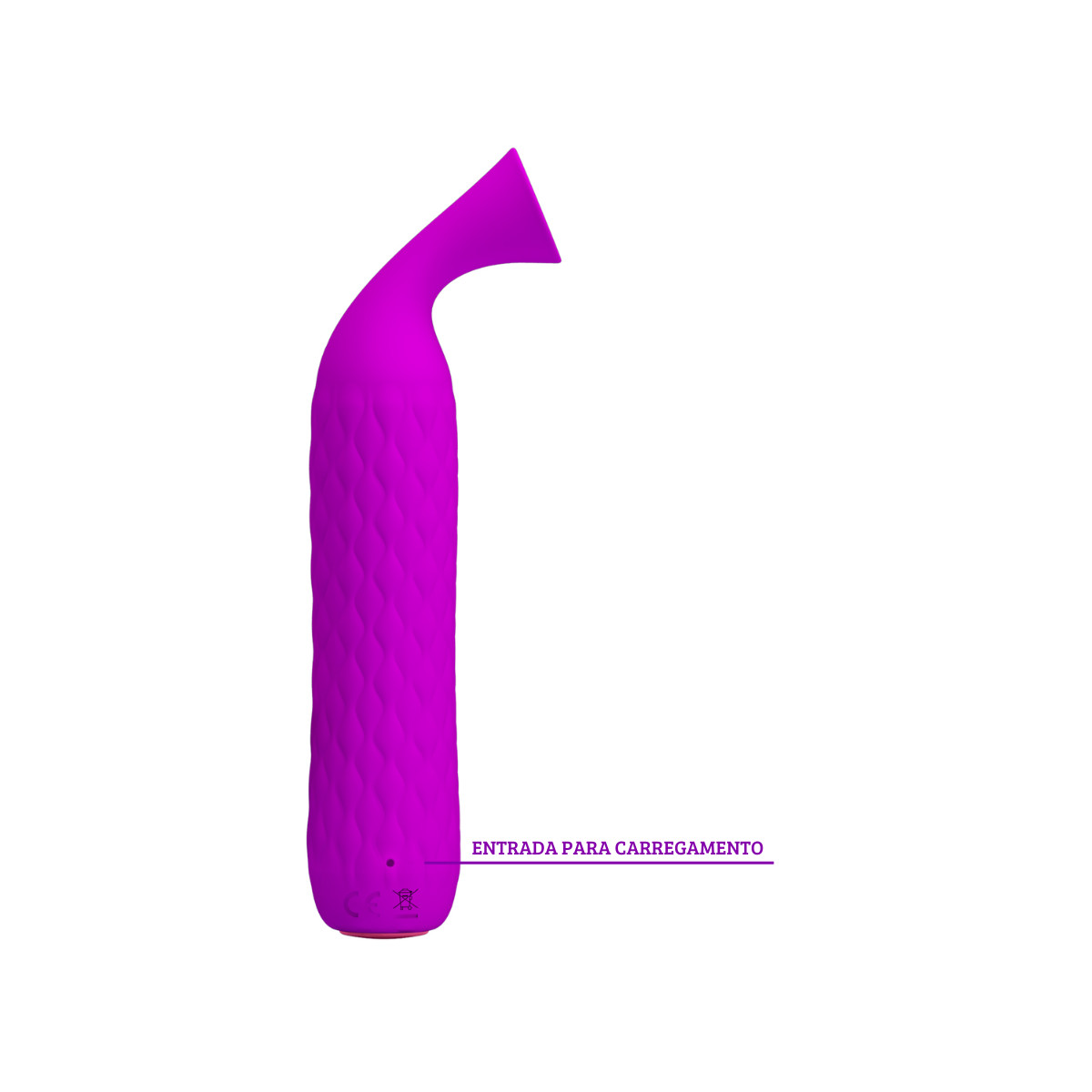 Estimulador de Clítoris em Silicone com 12 Modos de Sucção e Recarregável - Pretty Love Quentin | 14,7 x 2,8 cm | Disponível em 2 Cores - 5