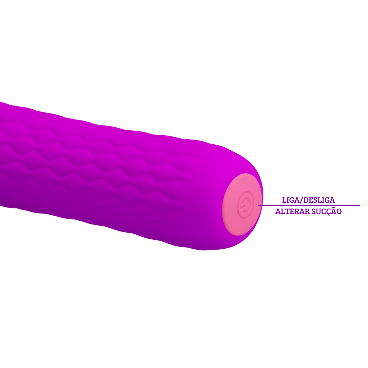 Estimulador de Clítoris em Silicone com 12 Modos de Sucção e Recarregável - Pretty Love Quentin | 14,7 x 2,8 cm | Disponível em 2 Cores - 6