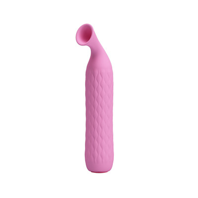 Foto 8 do produto Estimulador de Clítoris em Silicone com 12 Modos de Sucção e Recarregável - Pretty Love Quentin | 14,7 x 2,8 cm | Disponível em 2 Cores