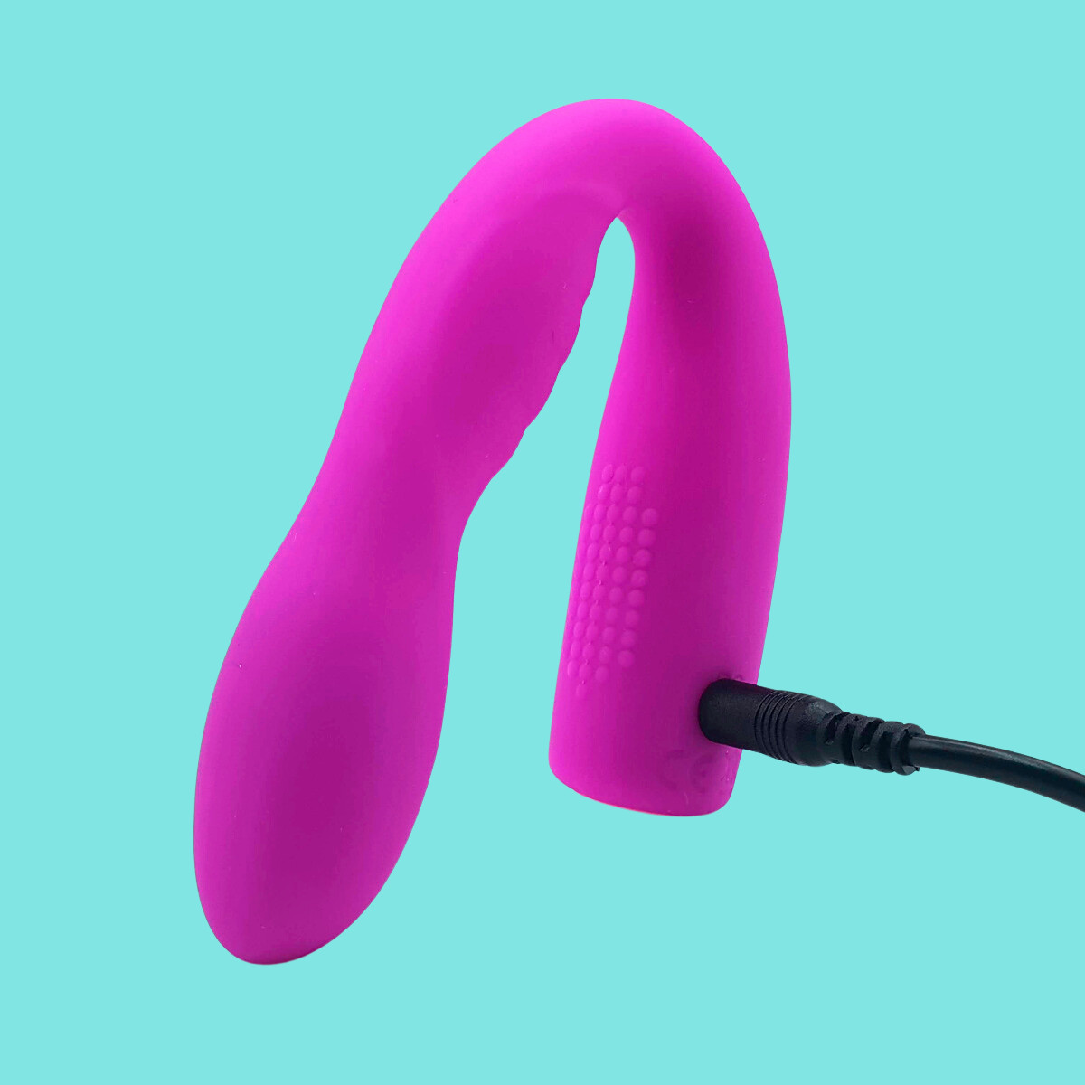 Vibrador Flexível Recarregável em Silicone com 12 Modos de Vibrações e Função Memória - Pretty Love Quintion | 11,5 x 2,3 cm | Disponível em 2 Cores - 5