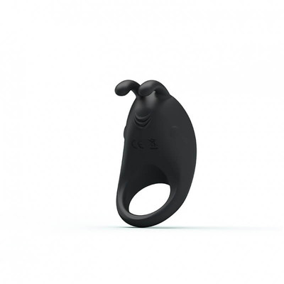 Foto 2 do produto Anel Peniano Recarregável com 7 Modos de Vibrações e Estimulador de Clítoris com Forma de Coelho - Pretty Love Rabbit Vibrator