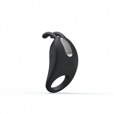 Foto 4 do produto Anel Peniano Recarregável com 7 Modos de Vibrações e Estimulador de Clítoris com Forma de Coelho - Pretty Love Rabbit Vibrator