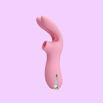 Foto 3 do produto Estimulador de Clítoris Recarregável em Silicone com 7 Modos de Vibração e 7 Modos de Sucção - Pretty Love Ralap - 17 x 4 cm | Disponível em 2 Cores