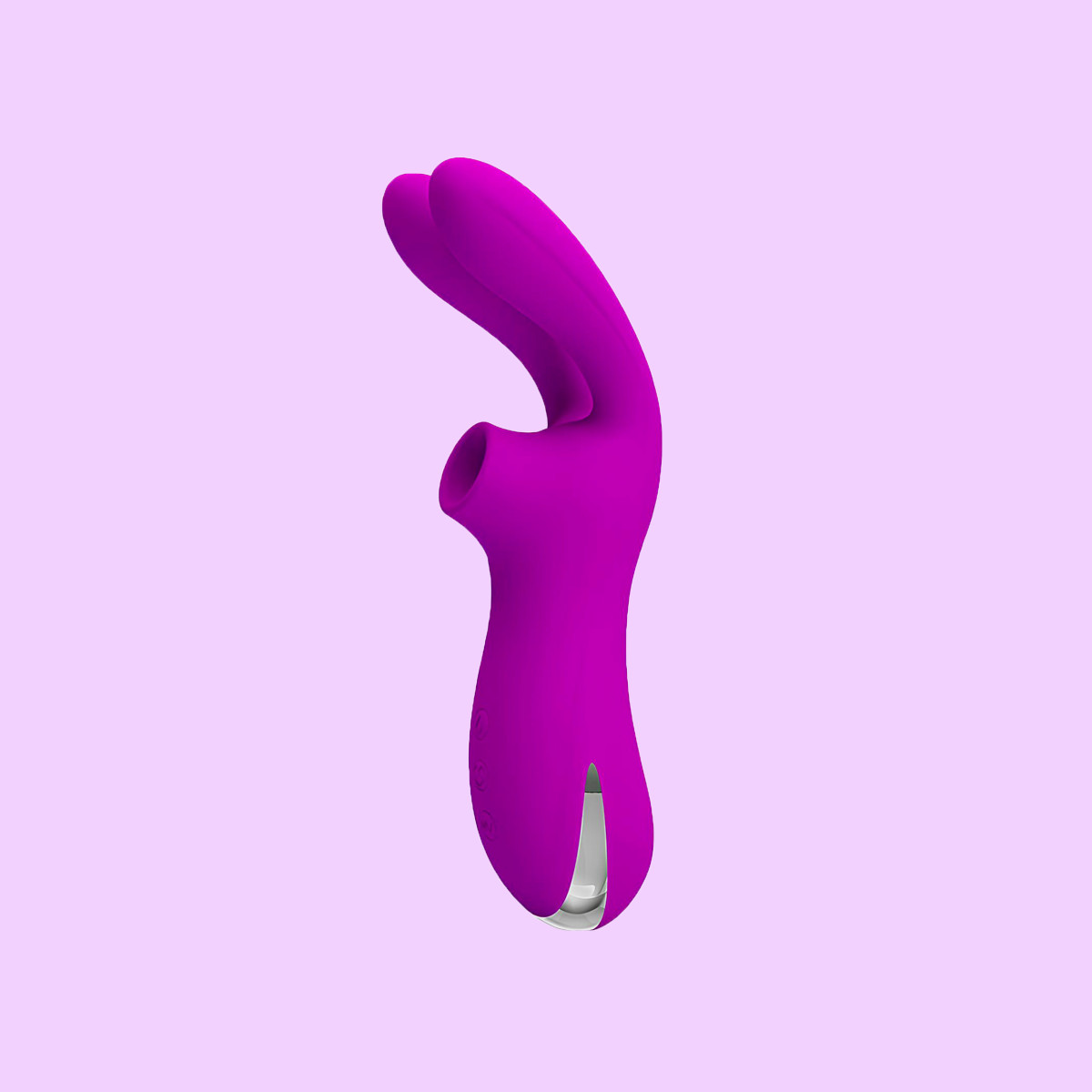 Estimulador de Clítoris Recarregável em Silicone com 7 Modos de Vibração e 7 Modos de Sucção - Pretty Love Ralap - 17 x 4 cm | Disponível em 2 Cores - 6