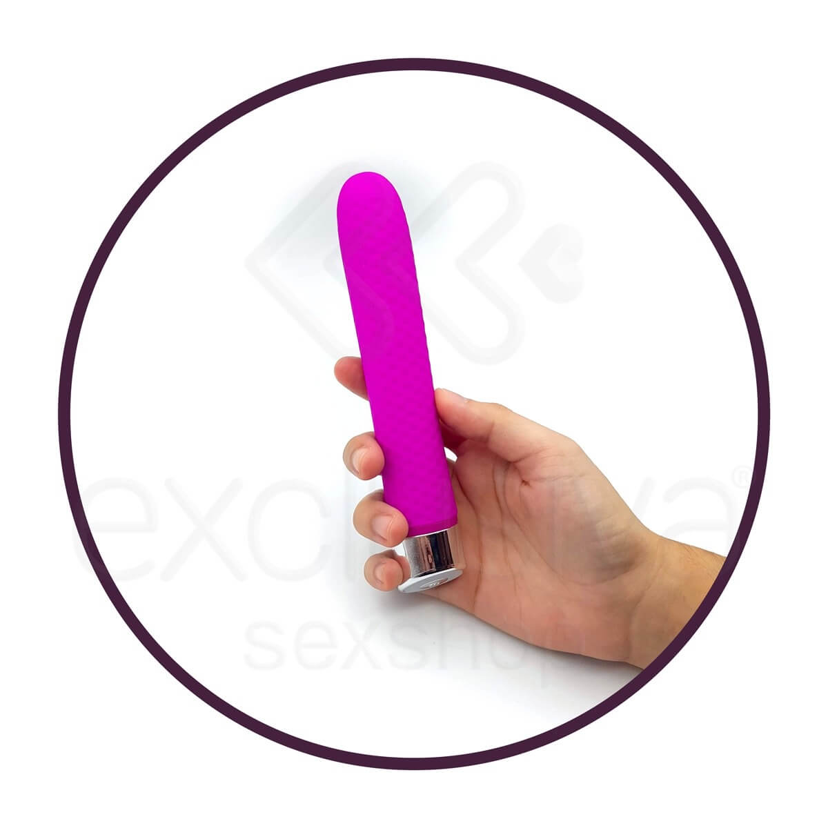 Vibrador Personal com 12 Modos de Vibração e Textura de Saliências - Pretty Love Reginald | Disponível em 2 Cores - 9