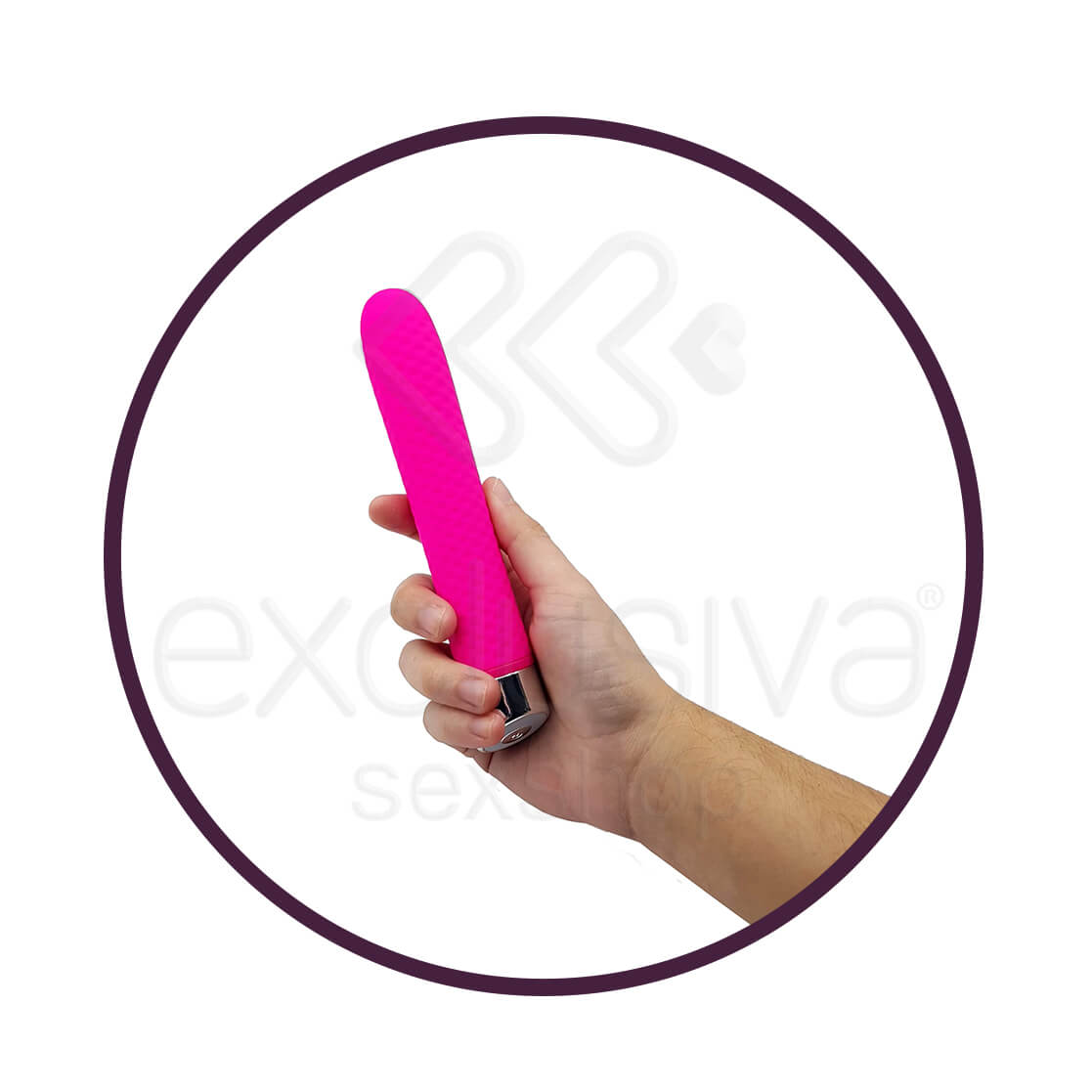 Vibrador Personal com 12 Modos de Vibração e Textura de Saliências - Pretty Love Reginald | Disponível em 2 Cores - 4