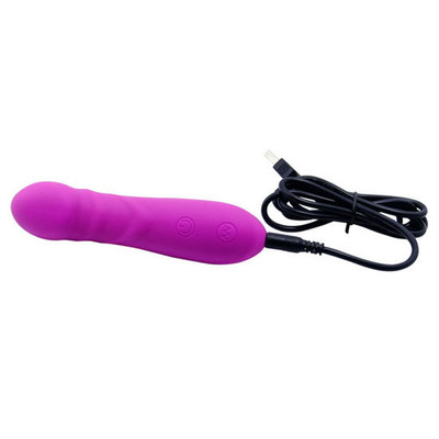 Foto 4 do produto Vibrador Recarregável em Soft Touch com 30 Funções de Vibração, à Prova D'Água - Pretty Love Reuben  | 13,5 x 3 cm