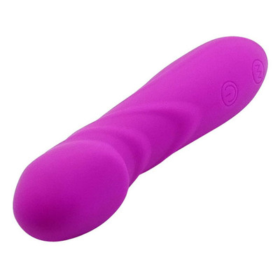 Foto 3 do produto Vibrador Recarregável em Soft Touch com 30 Funções de Vibração, à Prova D'Água - Pretty Love Reuben  | 13,5 x 3 cm