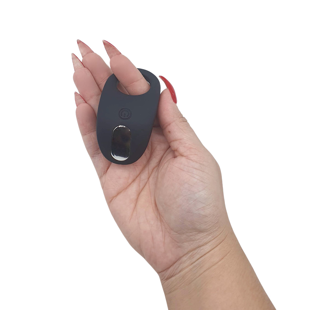 Anel Peniano Recarregável com 7 Modos de Vibrações e Estimulador de clítoris - Pretty Love Ring Vibratior | 7,5 x 4,2 cm - 7