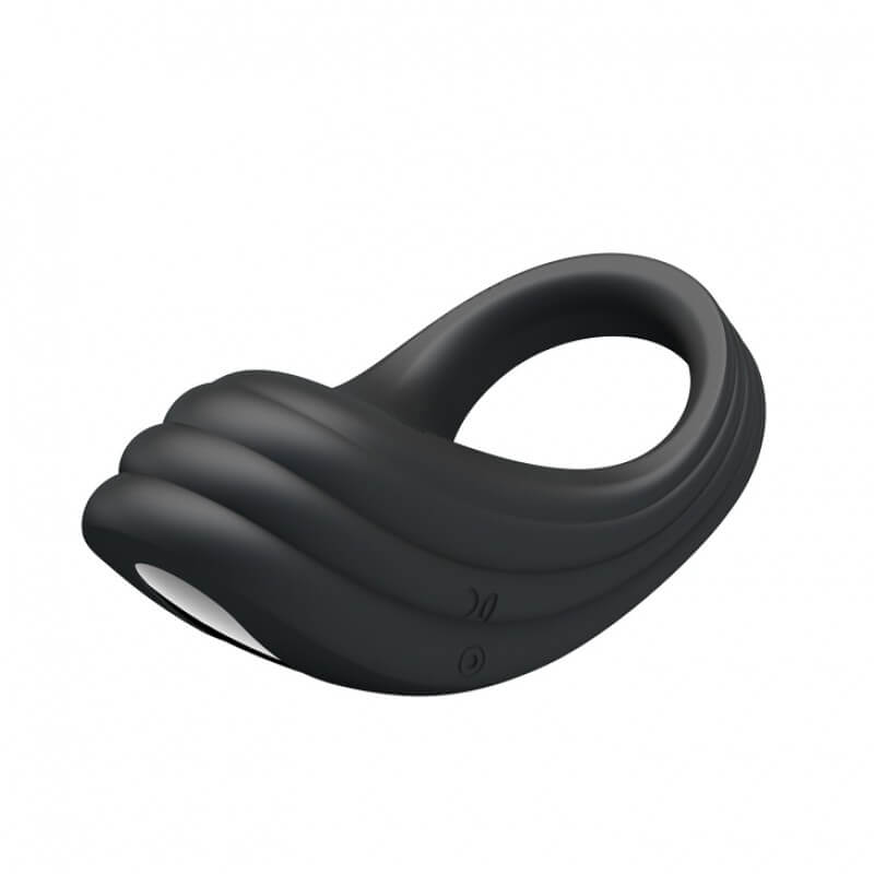 Anel Peniano Recarregável com 7 Modos de Vibrações e Estimulador de clítoris - Pretty Love Ring Vibratior | 7,5 x 4,2 cm - 5