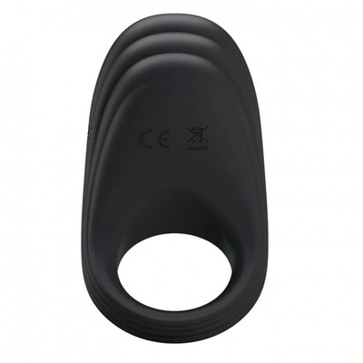 Foto 4 do produto Anel Peniano Recarregável com 7 Modos de Vibrações e Estimulador de clítoris - Pretty Love Ring Vibratior | 7,5 x 4,2 cm