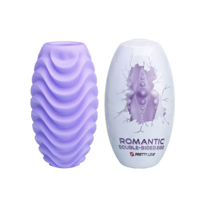Foto 1 do produto Masturbador Masculino em Formato de "Egg" com Textura Dupla - Pretty Love Romantic | 8,4 x 4,6 cm