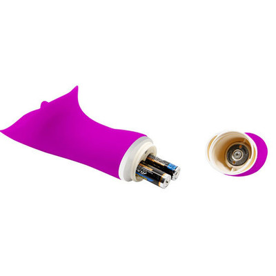 Vibrador em Silicone com Textura Estimuladora, 30 Funções de Vibração e Resistência a Água - Pretty Love Rudolf | 15,5 x 4,5 cm