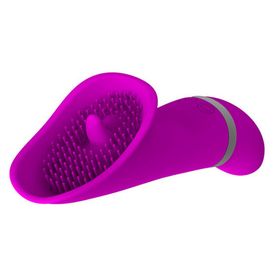 Foto 3 do produto Vibrador em Silicone com Textura Estimuladora, 30 Funções de Vibração e Resistência a Água - Pretty Love Rudolf | 15,5 x 4,5 cm