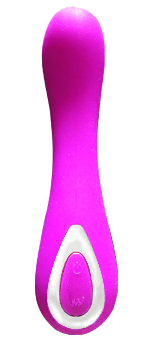 Pretty Love Rush - Vibrador Ponto G Recarregável com 10 Funções de Vibração e Resistência a Água - 14,5 x 3 cm - 2