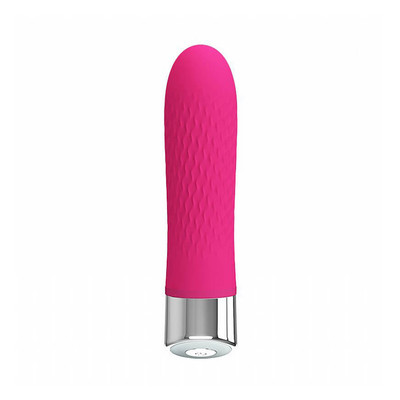 Vibrador Personal com 12 Modos de Vibração e Texturas - Pretty Love Sebastian | 9 x 2,6 cm | Disponível em 2 Cores