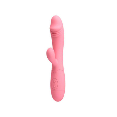 Foto 1 do produto Vibrador Estimulador de Ponto G e Clítoris em Silicone com 30 Modos de Vibração - Pretty Love Snaffy | 9,5 x 3,3 cm | Disponível em 2 Cores