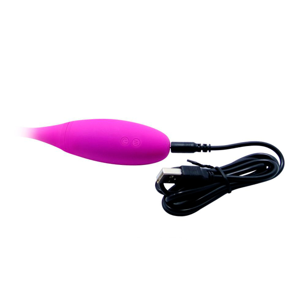 Vibrador Duplo Unissex com 7 Modos de Vibração, Recarregável e Resistente à Água - Pretty Love Snaky Vibe II | 60 x 3 cm - 5