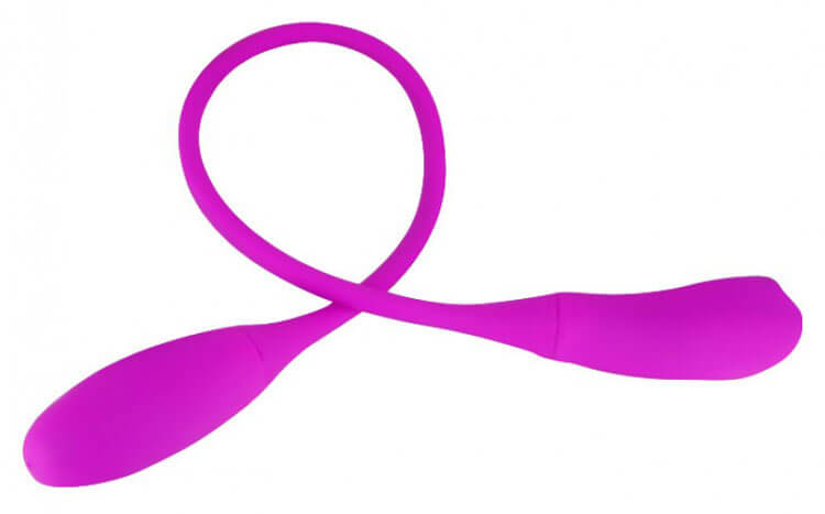 Vibrador Duplo Recarregável com 7 Modos de Vibração, a Prova D'Água - Pretty Love Snaky Vibe III | 60 x 3 cm - 6