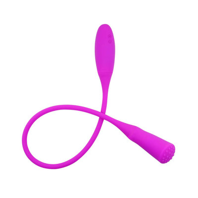 Foto 2 do produto Vibrador Recarregável Duplo com 7 Modos de Vibração - Pretty Love Snaky Vibe - 6 x 3,2 cm