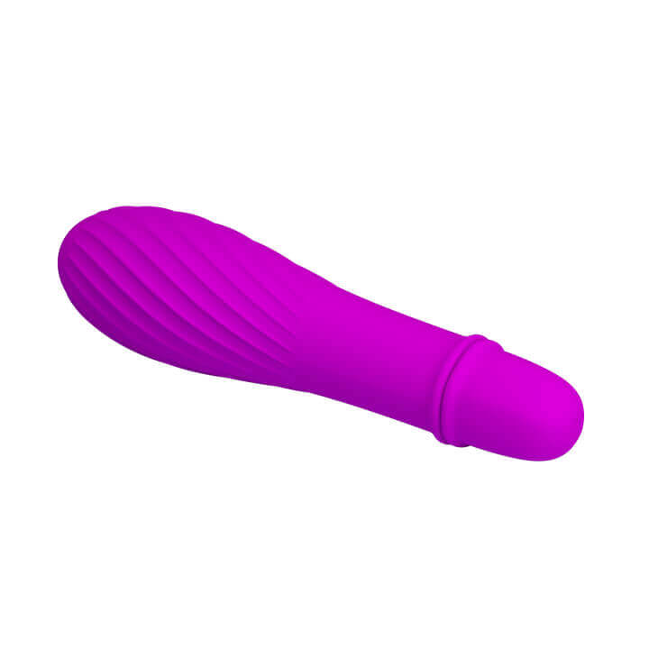 Mini Vibrador em Silicone com Relevo e 10 Modos de Vibração - Pretty Love Solomon | 12,2 x 2,9 cm | Disponível em 5 Cores - 7