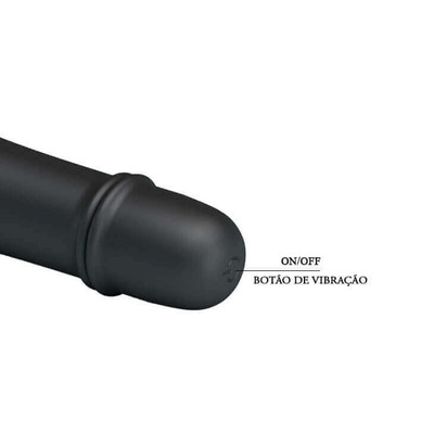 Foto 16 do produto Mini Vibrador em Silicone com Relevo e 10 Modos de Vibração - Pretty Love Solomon | 12,2 x 2,9 cm | Disponível em 5 Cores