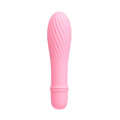 Foto 17 do produto Mini Vibrador em Silicone com Relevo e 10 Modos de Vibração - Pretty Love Solomon | 12,2 x 2,9 cm | Disponível em 5 Cores