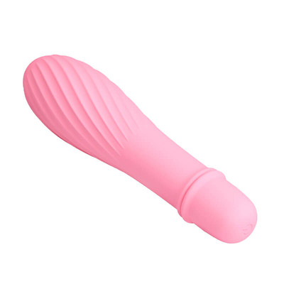 Foto 20 do produto Mini Vibrador em Silicone com Relevo e 10 Modos de Vibração - Pretty Love Solomon | 12,2 x 2,9 cm | Disponível em 5 Cores