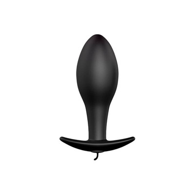 Foto 3 do produto Plug Anal em Silicone com 12 Modos de Vibração e Controle Remoto com Fio - Pretty Love Special Anal Stimulation - 7,2 x 3,1 cm