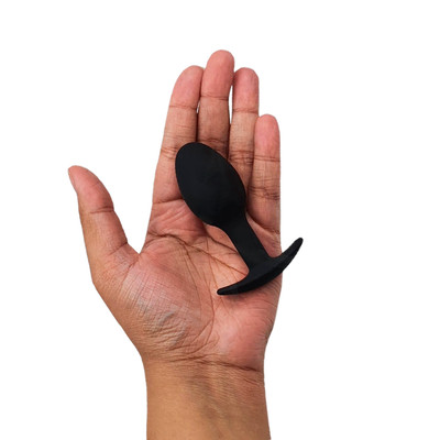 Plug Anal em Silicone Soft Touch com 1 Esfera Para Pompoar - Pretty Love Special Anal Stimulation | 7 x 3 cm
