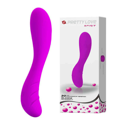 Foto 1 do produto Pretty Love Spirit - Vibrador Estimulador de Ponto G em Silicone com 30 Modos de Vibrações - 18,5 x 3,5 cm