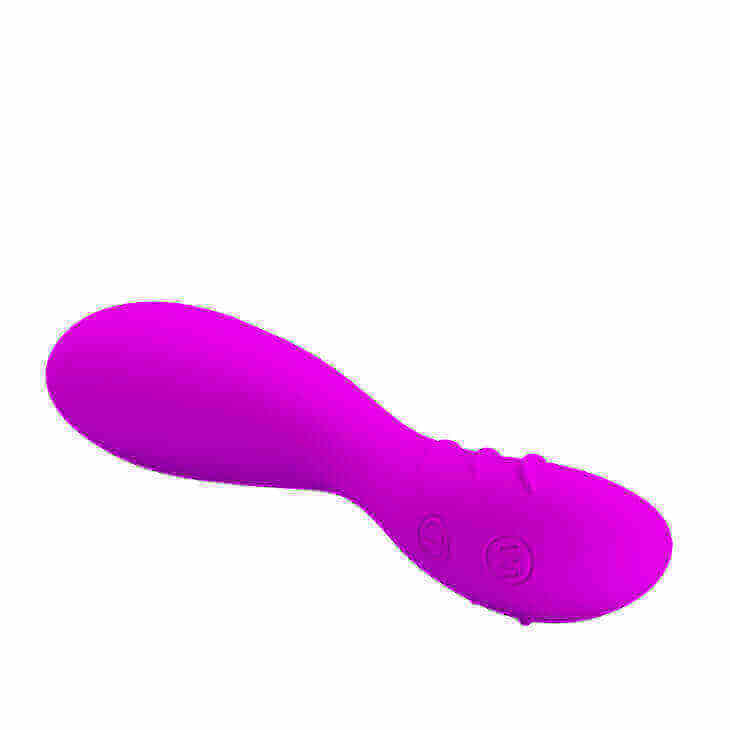 Pretty Love Spirit - Vibrador Estimulador de Ponto G em Silicone com 30 Modos de Vibrações - 18,5 x 3,5 cm - 3