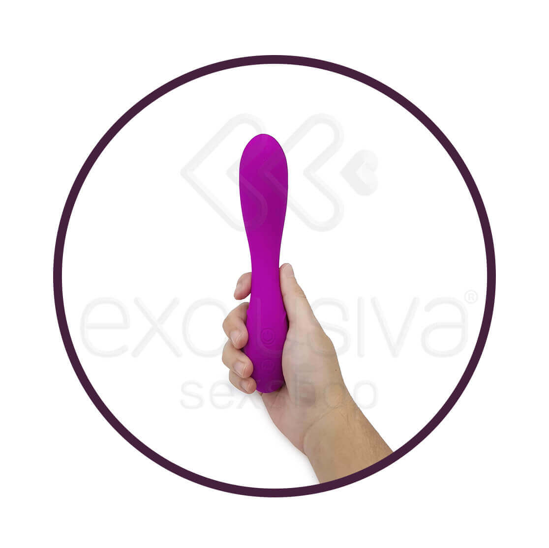 Pretty Love Spirit - Vibrador Estimulador de Ponto G em Silicone com 30 Modos de Vibrações - 18,5 x 3,5 cm - 6