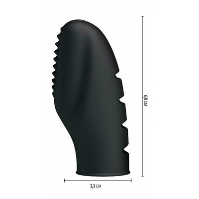 Foto 6 do produto Pretty Love Stanford - Capa Para Dedo em silicone com Vibração e Textura Estimuladora - 6,8 x 3,3 cm
