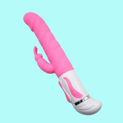 Vibrador Rotativo com 12 Modos de Vibração Estimulador de Clítoris em Formato de Coelho - Pretty Love Steven | 13 x 3,7 cm