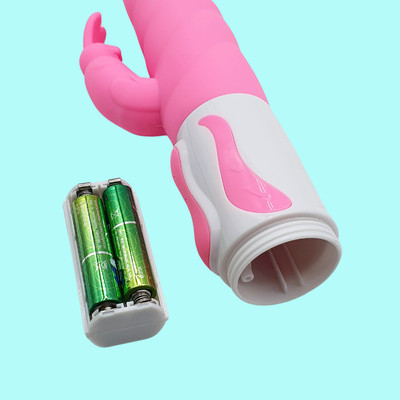 Foto 3 do produto Vibrador Rotativo com 12 Modos de Vibração Estimulador de Clítoris em Formato de Coelho - Pretty Love Steven | 13 x 3,7 cm