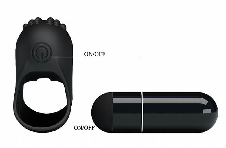 Capa Para Dedo em Silicone com Vibração e Textura Estimuladora - Pretty Love Steward  | 4,8 x 3,5 cm - 4