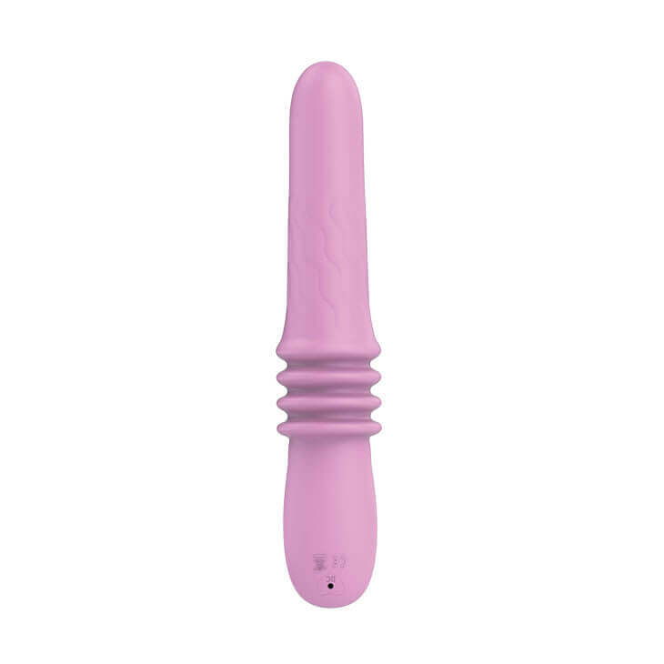 Vibrador Recarregável com 12 Modos de Vibrações e 4 Modos Vai e Vem - Pretty Love Susie - 13 x 3,5 cm | Cor: Rosa - 4