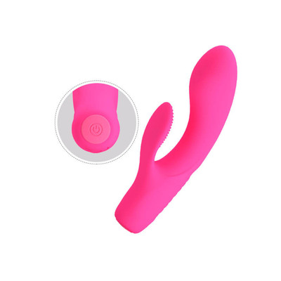 Foto 4 do produto Vibrador Estimulador de Ponto G e Clítoris em Silicone com 12 Modos de Vibração - Pretty Love Tim - 16,5 x 3,4 cm